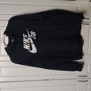 Nike SB Hoodie, Vintage Look Logo, Mens Medium